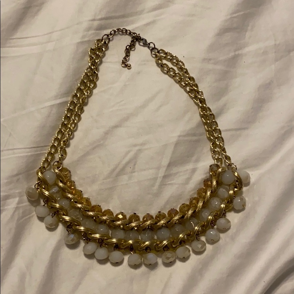 FREE W/ purchase Gold statement necklace